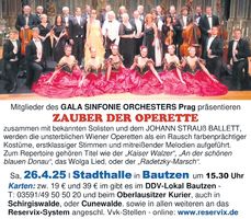 Zauber der Operette Bautzen